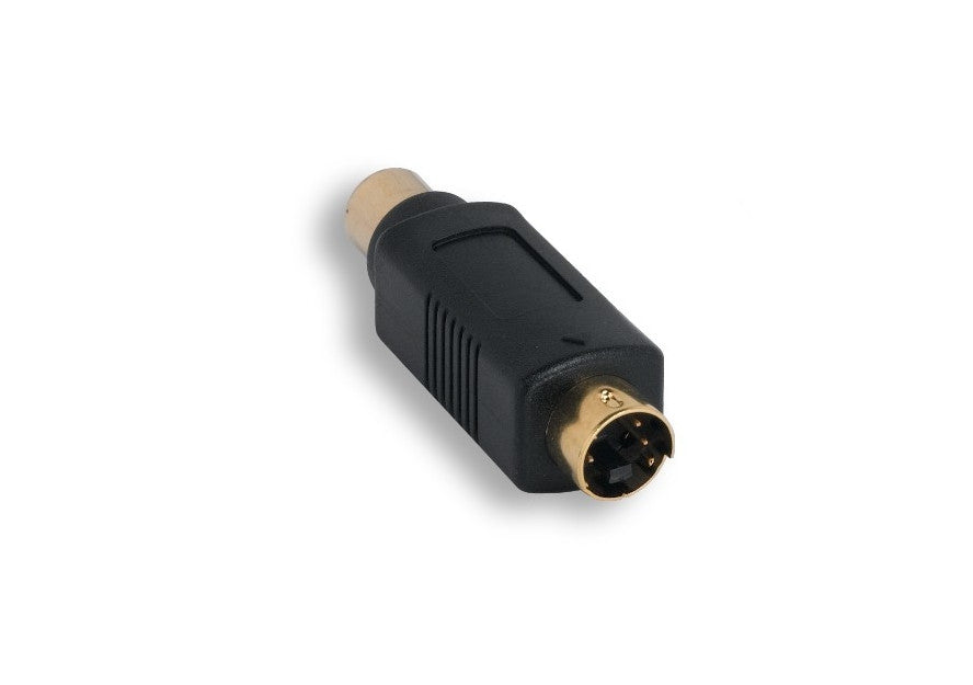Kentek S-Video Male to RCA Female Gold Plated Adapter Video Connector M/F