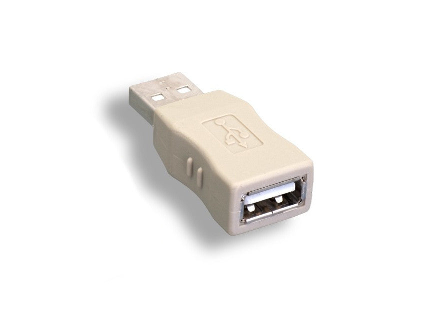 Kentek USB 2.0 Type A Male to Female M/F Port Saver Changer Adapter Coupler for PC Computer Laptop