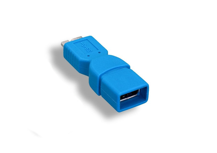 Kentek USB 3.0 Type A Female to Micro B 5 Pin Male Adapter F/M Converter Port Saver Gender Changer Coupler for PC Computer Camera Cellphone