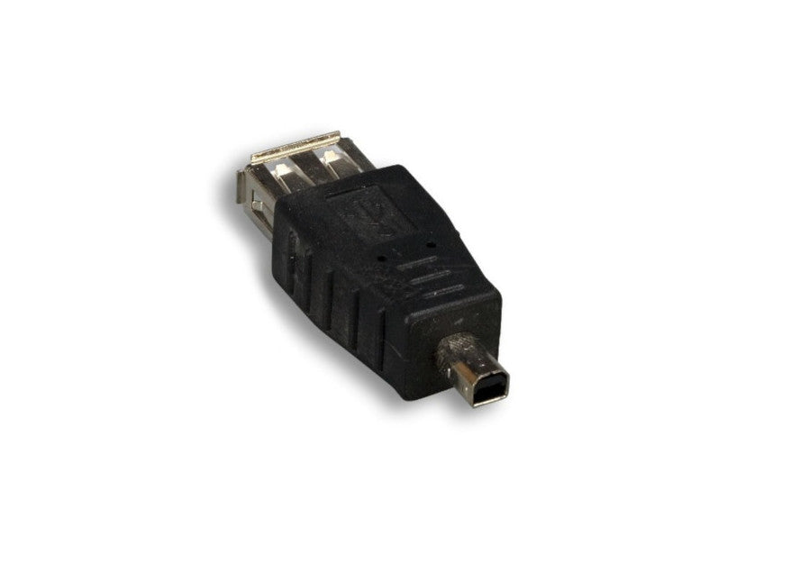 Kentek USB 2.0 Type A Female to Mini B 4 Pin Male F/M Converter Port Saver Gender Changer Adapter Coupler for Digital Camera Cell Phone PDA PC