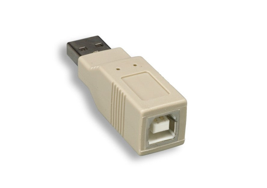 KENTEK USB 2.0 Type A Male to Type B Female M/F Converter Port Saver Changer Adapter Coupler for Printer Scanner Modem PC Computer Laptop