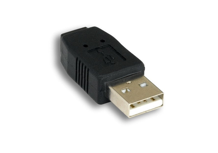 Kentek USB 2.0 Type A Male to Mini B 5 Pin Female M/F Converter Port Saver Gender Changer Adapter Coupler for Digital Camera Cell Phone PDA PC