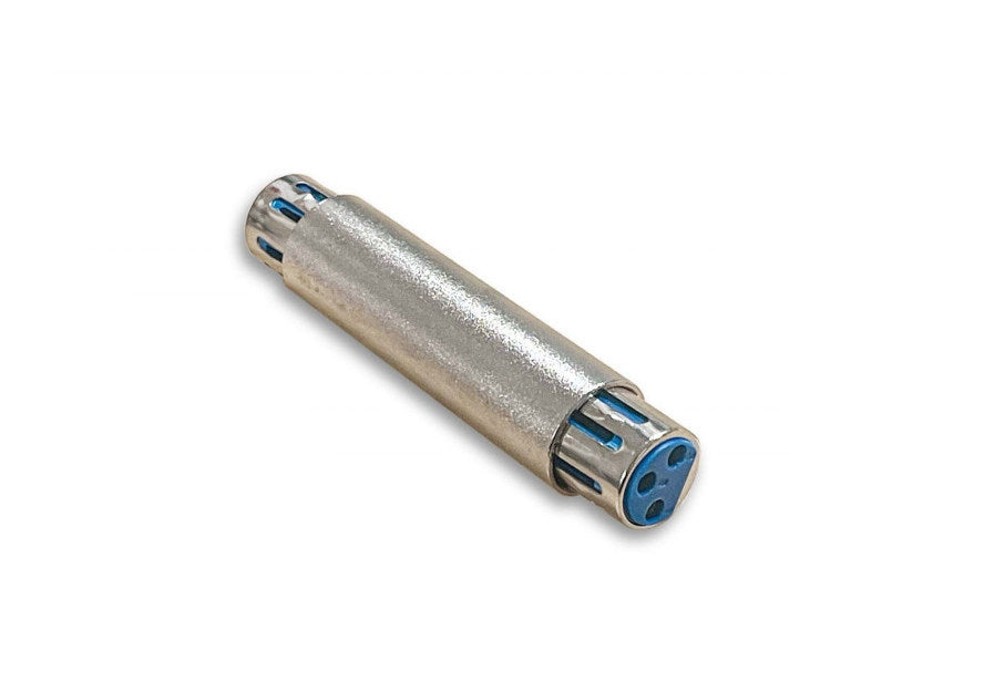Kentek XLR 3 Pin Female to Female F/F Adapter Changer Coupler Extender for Mic Microphone Karaoke