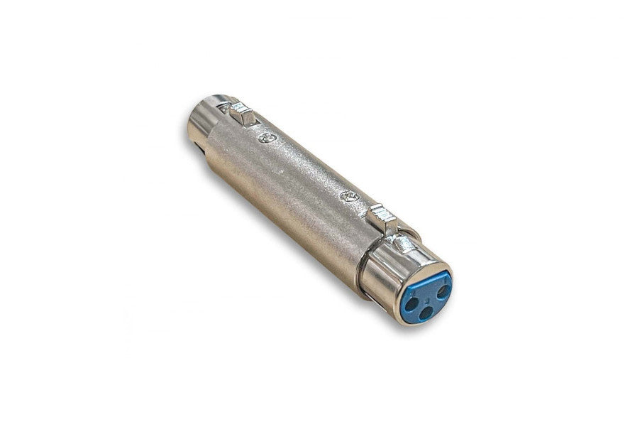 Kentek XLR 3 Pin Female to Female F/F Adapter Changer Coupler Extender for Mic Microphone Karaoke